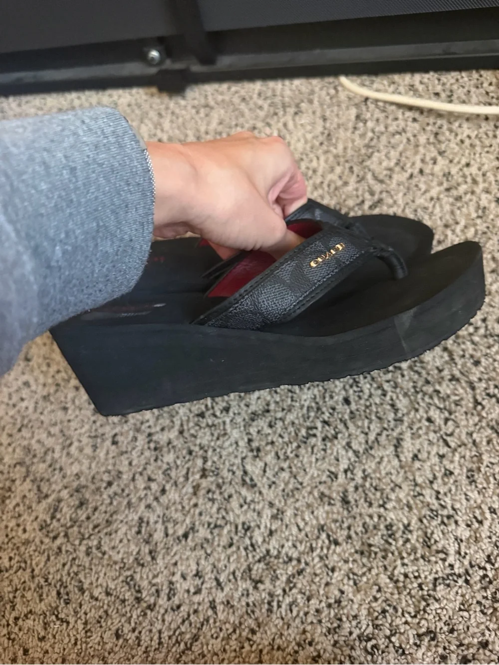 Coach hardly worn